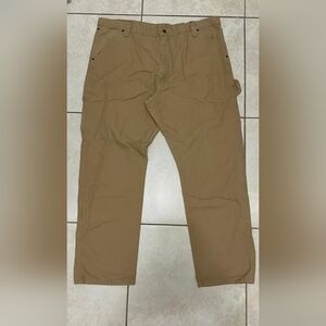 Wrangler Carpenter Men's Pant's 100% Cotton 42 x32 Cargo style Wide Leg.
